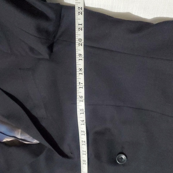 Oscar De La Renta Components Men’s Suit Jacket​ 100% Wool Black Size 40 S - Picture 12 of 14